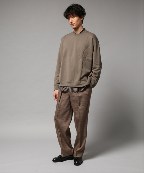 EDIFICE LA BOUCLE（エディフィスラブークル）の「LA BOUCLE ワイドスエット ウラケ（スウェット・メンズ・ブラック/ベージュ/ネイビー/イエロー・46/48）」の5枚目の写真