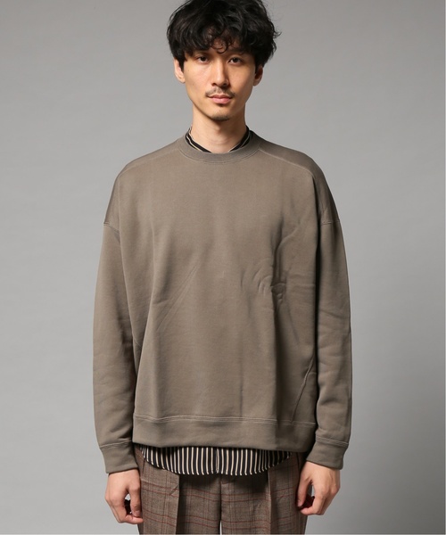 EDIFICE LA BOUCLE（エディフィスラブークル）の「LA BOUCLE ワイドスエット ウラケ（スウェット・メンズ・ブラック/ベージュ/ネイビー/イエロー・46/48）」の6枚目の写真