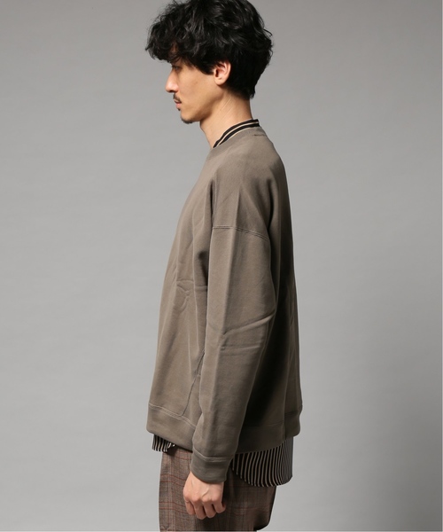 EDIFICE LA BOUCLE（エディフィスラブークル）の「LA BOUCLE ワイドスエット ウラケ（スウェット・メンズ・ブラック/ベージュ/ネイビー/イエロー・46/48）」の7枚目の写真