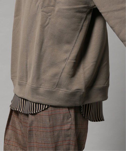 EDIFICE LA BOUCLE（エディフィスラブークル）の「LA BOUCLE ワイドスエット ウラケ（スウェット・メンズ・ブラック/ベージュ/ネイビー/イエロー・46/48）」の13枚目の写真