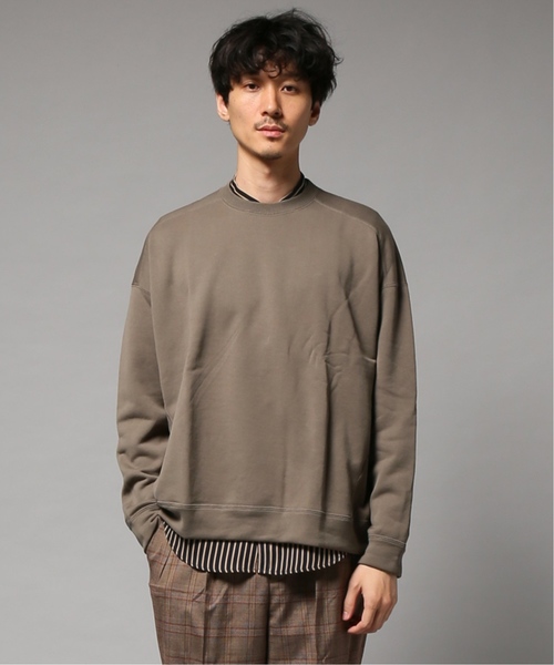 EDIFICE LA BOUCLE（エディフィスラブークル）の「LA BOUCLE ワイドスエット ウラケ（スウェット・メンズ・ブラック/ベージュ/ネイビー/イエロー・46/48）」の22枚目の写真