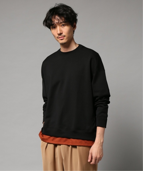 EDIFICE LA BOUCLE（エディフィスラブークル）の「LA BOUCLE ワイドスエット ウラケ（スウェット・メンズ・ブラック/ベージュ/ネイビー/イエロー・46/48）」の21枚目の写真