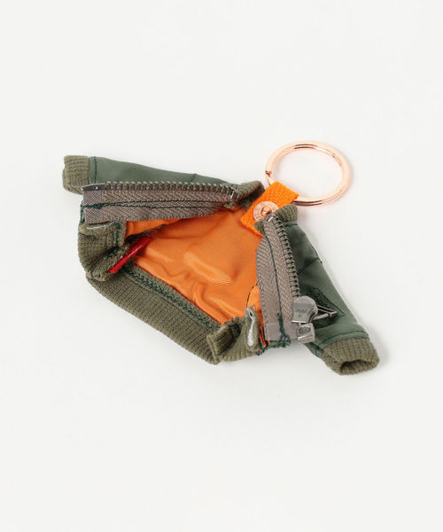 BEAMS BOY（ビームスボーイ）の「BEAMS BOY / MA-1 キーホルダー（キーホルダー・レディース・オリーブ・ONE SIZE）」の3枚目の写真