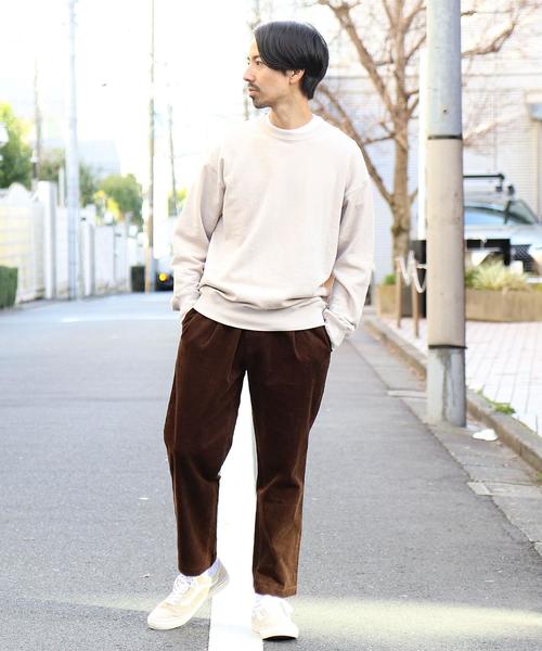 coen（コーエン）の「コーデュロイイージータックパンツ（その他パンツ・メンズ・ダークブラウン/ブラウン/ブラック・X-LARGE/SMALL/LARGE/MEDIUM）」の18枚目の写真