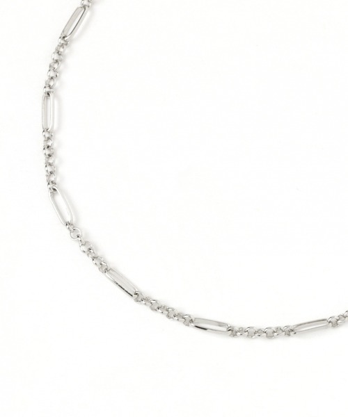 GLOBAL WORK(グローバルワーク)の「アソートチェーンネックレス/868157(ネックレス・メンズ・グレー系その他/ライトグレー/グレー系その他4/グレー系その他3/ブラック/その他/グレー・FREE)」の13枚目の写真