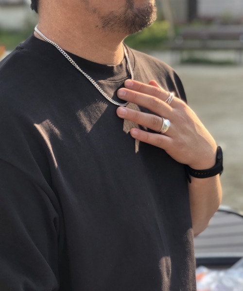 GLOBAL WORK(グローバルワーク)の「アソートチェーンネックレス/868157(ネックレス・メンズ・グレー系その他/ライトグレー/グレー系その他4/グレー系その他3/ブラック/その他/グレー・FREE)」の17枚目の写真