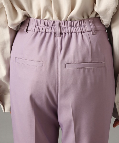 LOWRYS FARM（ローリーズファーム）の「カラーセンタープレスフレアパンツ　865050（その他パンツ・レディース・パープル/ブラウン/アイボリー・MEDIUM/LARGE）」の9枚目の写真