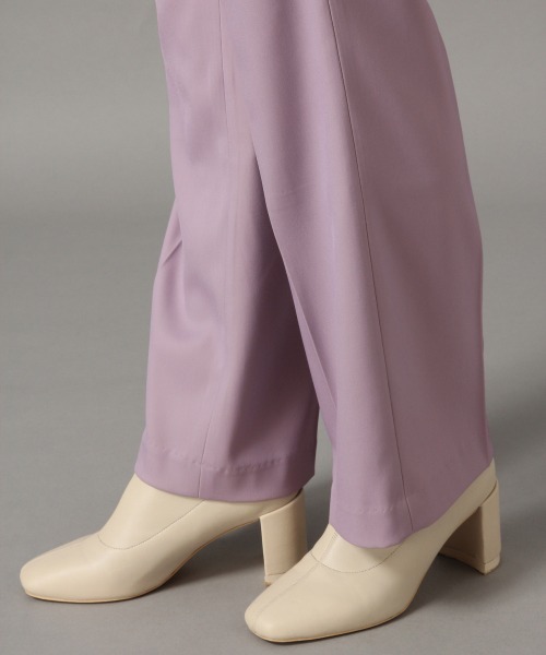 LOWRYS FARM（ローリーズファーム）の「カラーセンタープレスフレアパンツ　865050（その他パンツ・レディース・パープル/ブラウン/アイボリー・MEDIUM/LARGE）」の12枚目の写真