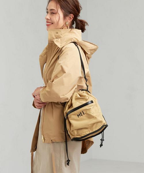 MEI（メイ）の「★★[メイ] MEI SC ドローバッグ（ショルダーバッグ・レディース・ブラック/ケリー/ベージュ・FREE）」の2枚目の写真