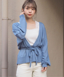 tiptop | 2020SS　カシュクールカーディガン(カーディガン/ボレロ)