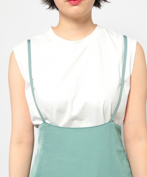 PAGEBOY(ページボーイ)の「サス付セミフレアスカート(スカート・レディース・ブラック/グリーン/グレイッシュベージュ・FREE)」の13枚目の写真