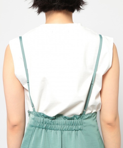 PAGEBOY(ページボーイ)の「サス付セミフレアスカート(スカート・レディース・ブラック/グリーン/グレイッシュベージュ・FREE)」の14枚目の写真