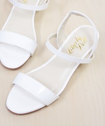 LibertyDoll（リバティードール）の「Liberty Doll / ローウエッジヒールサンダル(5411)（サンダル）」