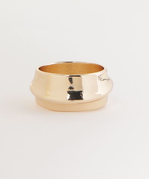 WEGO（ウィゴー）の「WEGO/ワイドリング（リング・レディース・ゴールド/シルバー・FREE）」の5枚目の写真