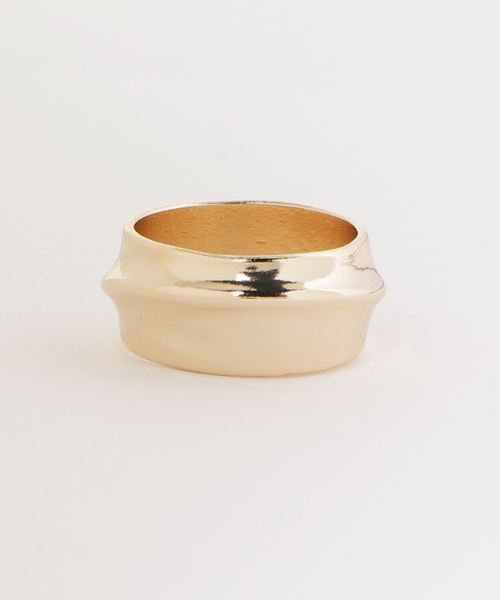 WEGO（ウィゴー）の「WEGO/ワイドリング（リング・レディース・ゴールド/シルバー・FREE）」の6枚目の写真