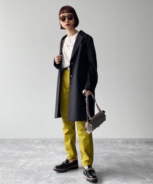 PAGEBOY（ページボーイ）の「プチロゴBIGTシャツ（Tシャツ/カットソー・レディース・ブラック/ブラウン/オフホワイト/グレイッシュベージュ・FREE）」の8枚目の写真