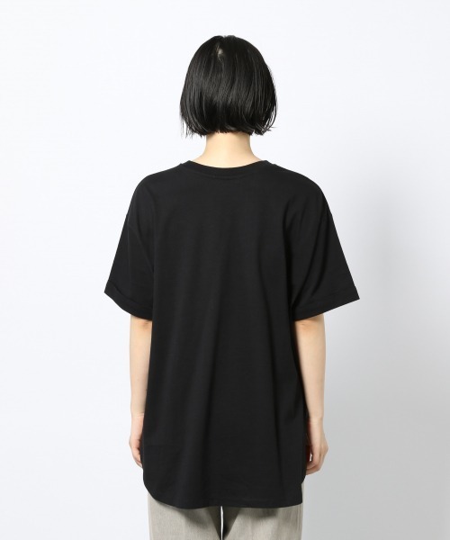 PAGEBOY（ページボーイ）の「プチロゴBIGTシャツ（Tシャツ/カットソー・レディース・ブラック/ブラウン/オフホワイト/グレイッシュベージュ・FREE）」の12枚目の写真