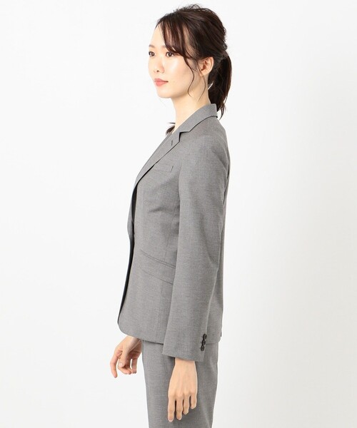 J.PRESS(ジェイプレス)の「【スーツ対応】Premium G.B. Conte テーラードジャケット(テーラードジャケット・レディース・ブラウン系/ネイビー系/ライトグレー系・7/11/9/13)」の10枚目の写真