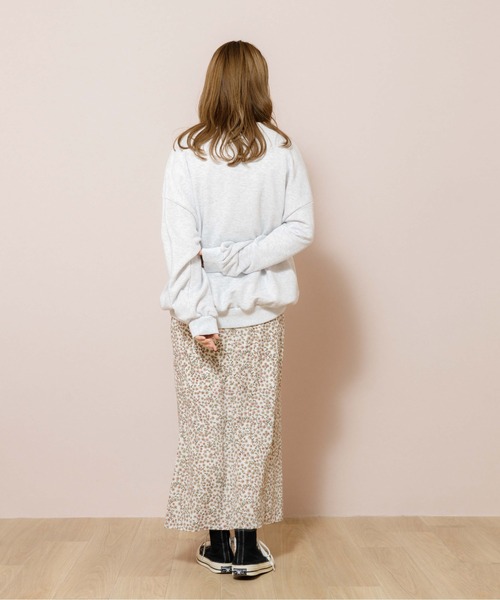 flower(フラワー)の「フラワースウィンギングスカート 3(スカート・レディース・パープル/ネイビー/カーキ/アイボリー・FREE)」の10枚目の写真