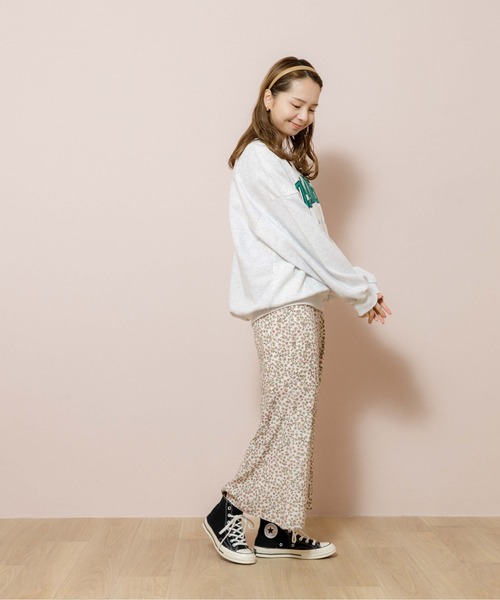 flower(フラワー)の「フラワースウィンギングスカート 3(スカート・レディース・パープル/ネイビー/カーキ/アイボリー・FREE)」の11枚目の写真