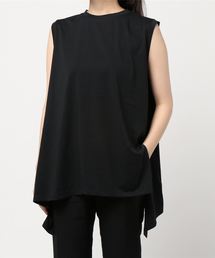 AMERICAN HOLIC | サイドスリットイレヘムノースリーブカットプルオーバー　＊(Tシャツ/カットソー)