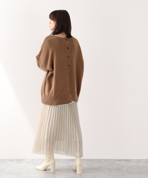 LOWRYS FARM(ローリーズファーム)の「シアープリーツスカート 894381(スカート・レディース・ブラック/ブラウン/ブルー/アイボリー・FREE)」の7枚目の写真