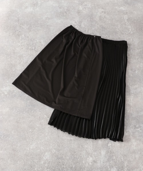 LOWRYS FARM(ローリーズファーム)の「シアープリーツスカート 894381(スカート・レディース・ブラック/ブラウン/ブルー/アイボリー・FREE)」の17枚目の写真