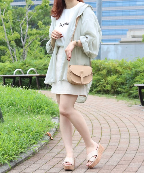 PairPair(ペアペア)の「シアーシャツ×バックフォトTSET(シャツ/ブラウス・レディース・ミント/ブルーグレー/モカ・FREE)」の10枚目の写真