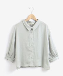 MAJESTIC LEGON | バックスリットサテンシャツ(シャツ/ブラウス)