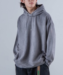 WEGO/フェイクスエードプルパーカー