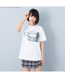 TRAVAS TOKYO（トラバス トウキョウ）の「【 TRAVAS TOKYO & FORTY TWO × シナモロール＆こぎみゅん LIMITED COLLABORATION 】シナモロールコラボTEE（Tシャツ/カットソー）」