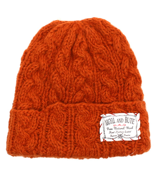 WEGO(ウィゴー)の「WEGO/アランケーブルニットキャップ(ニットキャップ/ビーニー・メンズ・ネイビー/ワイン/オレンジ/オフホワイト/グリーン・FREE)」の1枚目の写真