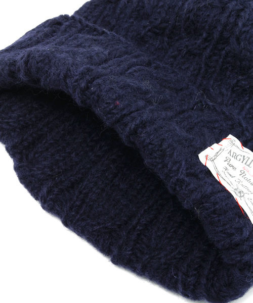 WEGO(ウィゴー)の「WEGO/アランケーブルニットキャップ(ニットキャップ/ビーニー・メンズ・ネイビー/ワイン/オレンジ/オフホワイト/グリーン・FREE)」の8枚目の写真