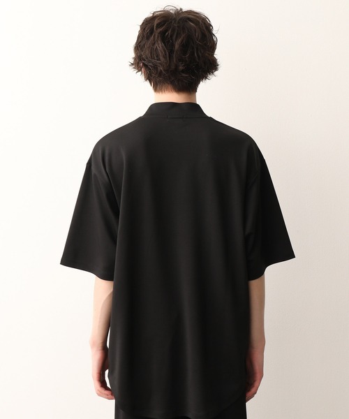 JUNRED(ジュンレッド)の「ラウンドモックネックTEE(Tシャツ/カットソー・メンズ・ホワイト/ブラック/ベージュ・M/L)」の19枚目の写真