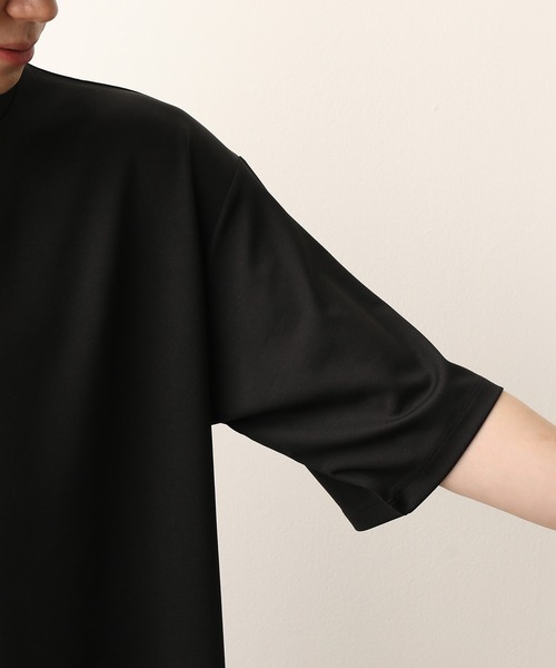 JUNRED(ジュンレッド)の「ラウンドモックネックTEE(Tシャツ/カットソー・メンズ・ホワイト/ブラック/ベージュ・M/L)」の15枚目の写真