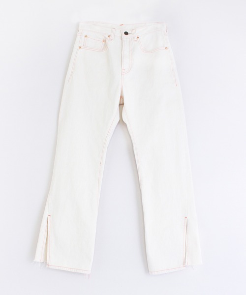 RNA（アールエヌエー）の「R3830 スリットルーズスリム（デニムパンツ・レディース・キナリ・MEDIUM/SMALL）」の6枚目の写真