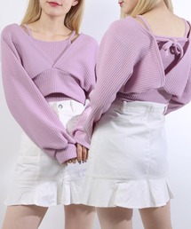 WC | WC/アンサンブルVネックトップス(アンサンブル)