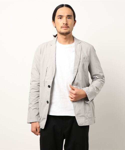 PAZZO（パッゾ）の「【小松マテーレ】×【PAZZO】 BJドビークロス ジャケット（テーラードジャケット・メンズ・ライトグレー/ブラック/ネイビー/ピンク系その他/ライトグレー系・44/48/50/40）」の3枚目の写真
