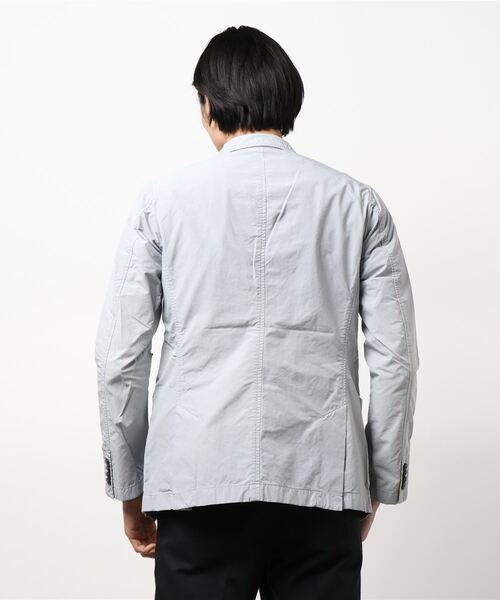 PAZZO（パッゾ）の「【小松マテーレ】×【PAZZO】 BJドビークロス ジャケット（テーラードジャケット・メンズ・ライトグレー/ブラック/ネイビー/ピンク系その他/ライトグレー系・44/48/50/40）」の6枚目の写真