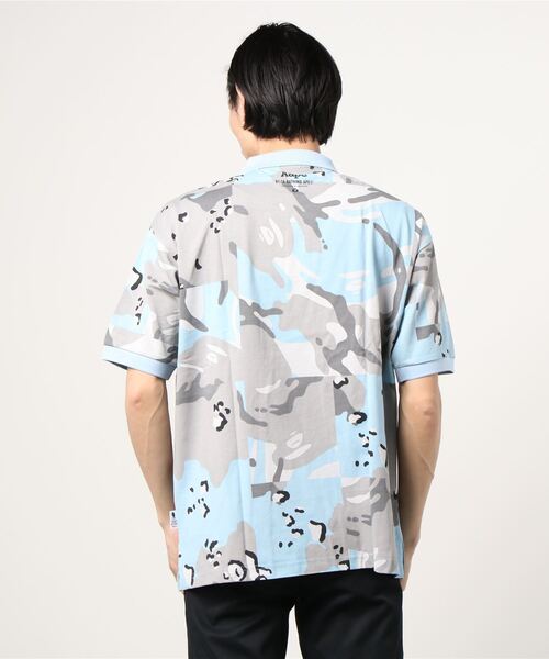 AAPE BY A BATHING APE ポロシャツ　カモフラ　XLサイズ AAPE BIG CAMO POLO（ポロシャツ）｜AAPE BY A BATHING APE