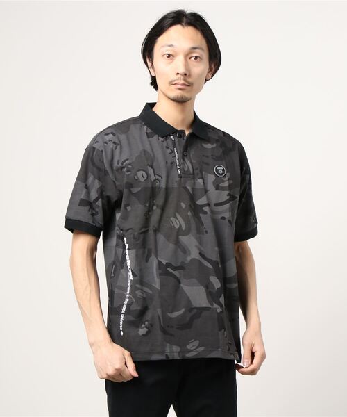 AAPE BIG CAMO POLO（ポロシャツ）｜AAPE BY A BATHING APE