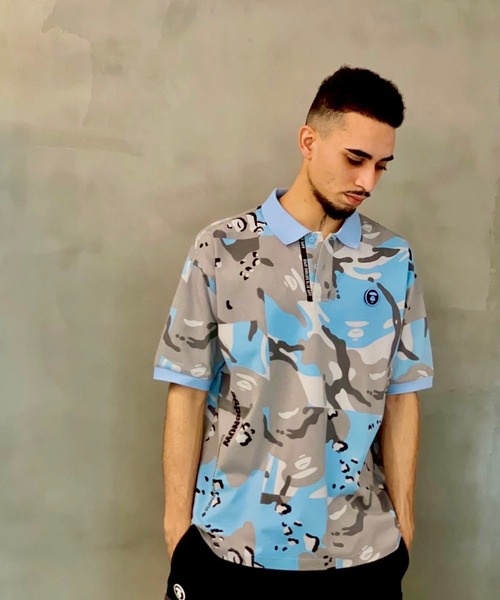 AAPE BIG CAMO POLO（ポロシャツ）｜AAPE BY A BATHING APE