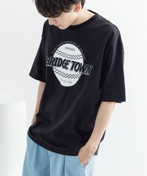 別注 ビッグシルエット カレッジロゴTEE