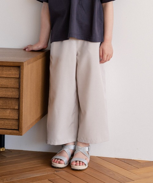 GLOBAL WORK（グローバルワーク）の「イージーケアサス付きパンツ/キッズ/941206（その他パンツ・キッズ・ブラック/グレー/アイボリー/ミント・140cm/150cm/160cm/110cm/100cm/120cm/130cm）」の14枚目の写真