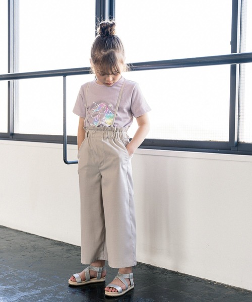 GLOBAL WORK（グローバルワーク）の「イージーケアサス付きパンツ/キッズ/941206（その他パンツ・キッズ・ブラック/グレー/アイボリー/ミント・140cm/150cm/160cm/110cm/100cm/120cm/130cm）」の13枚目の写真