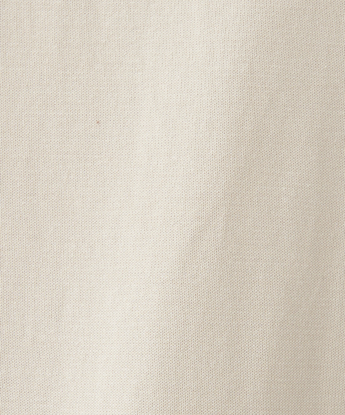 collex(コレックス)の「ハイツイストコットンニットTシャツ(ニット/セーター・レディース・ダークオレンジ/ベージュ/ブラック・フリー)」の17枚目の写真