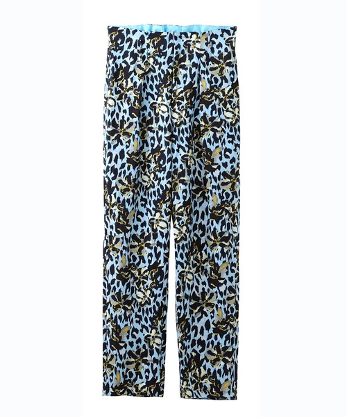 M【激レア】新品 エックスガール XGIRL パンツ レオパード ワークパンツ X-girl（エックスガール）の「FLORAL LEOPARD ALOHA TUCKED