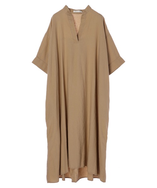 AMERICAN HOLIC（アメリカンホリック）の「リネンブレンドスキッパーフレアワンピース（ワンピース・レディース・ベージュ/アイボリー/ストライプ/ネイビー・FREE）」の19枚目の写真