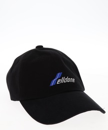 WE11DONE ブラックロゴキャップ