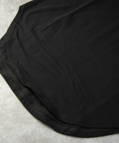 NYLAUS（ナイラス）の「プレーティング天竺 ドライ 接触冷感 ロング丈タンクトップ（タンクトップ・メンズ・ホワイト/ブラック/ベージュ/イエロー/グリーン・LL/M/L）」の17枚目の写真